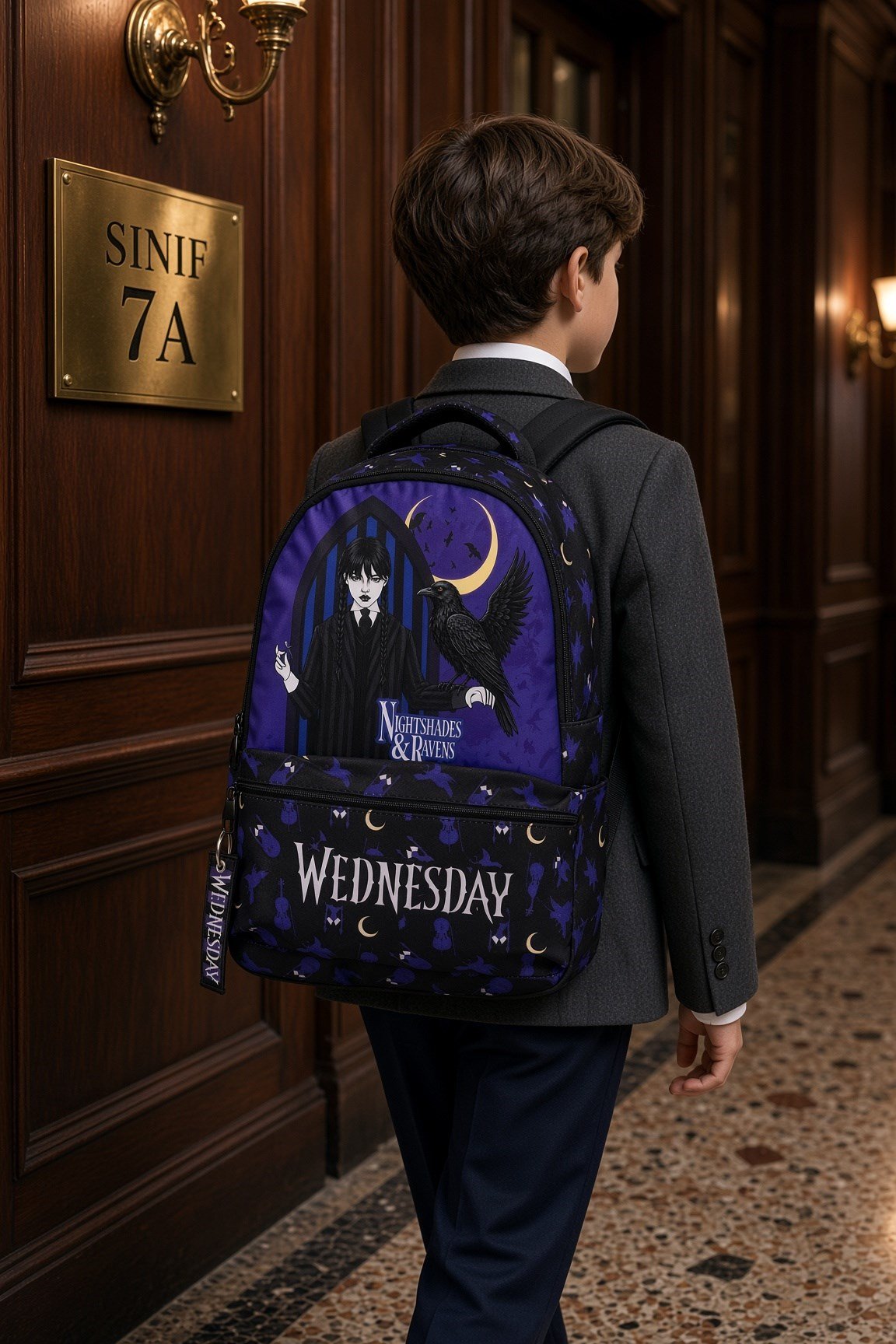 WEDNESDAY Okul çantası 2410-9