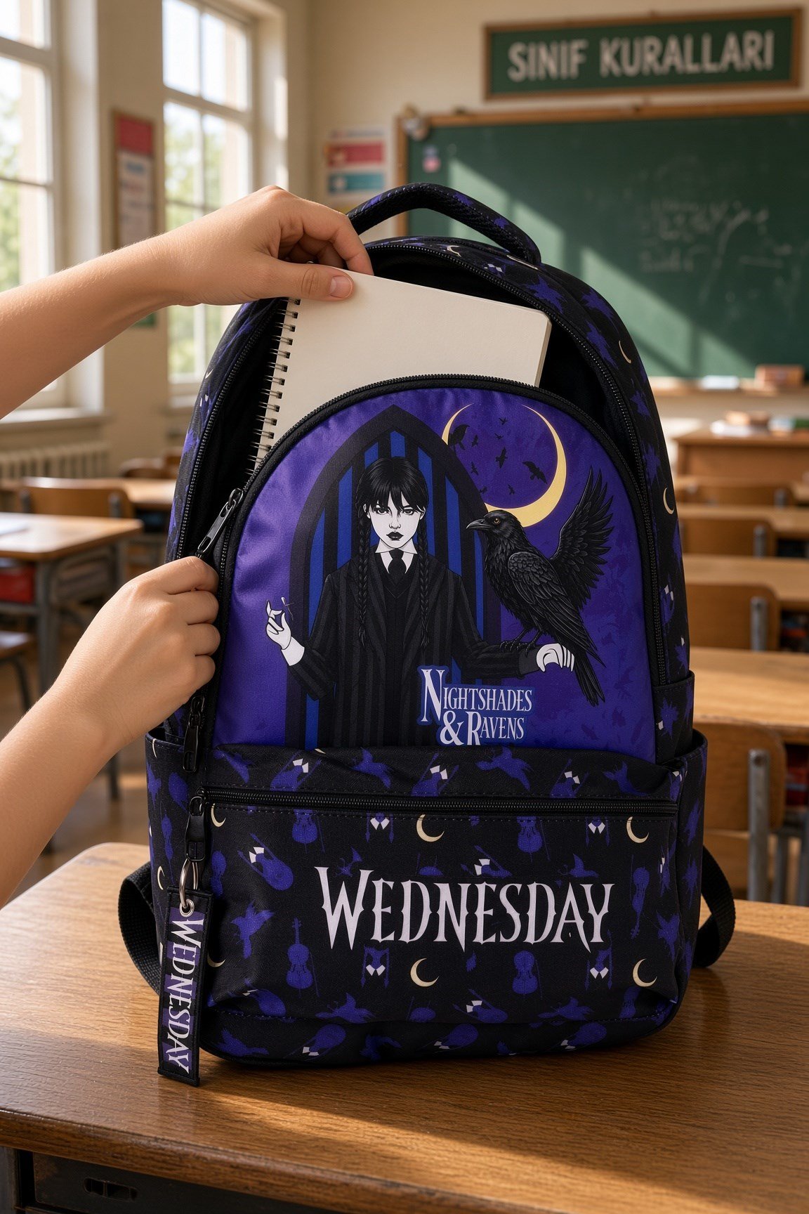 WEDNESDAY Okul çantası 2410-9