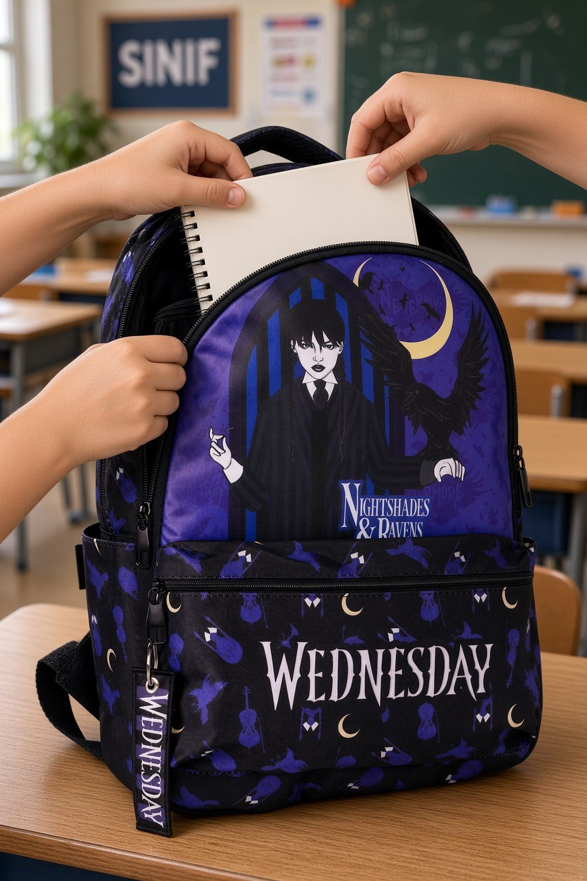 WEDNESDAY Okul çantası 2411-9