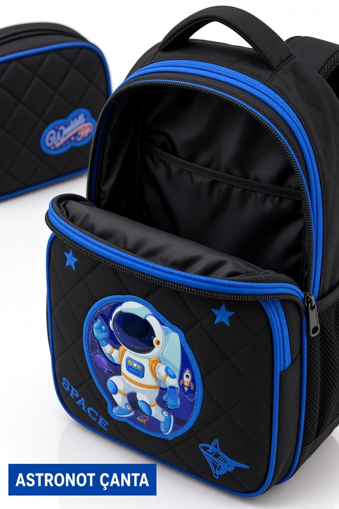 Yarasa Sırt İlkokul Çantası Astronot 5046 Beslenmeli