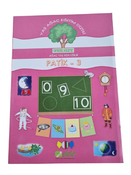 Yaş Ağaç Eğıitim Dizisi Patik (1-2-3-4) Okul Öncesi 4 Kitaplık Etkinlik Öğretici Set