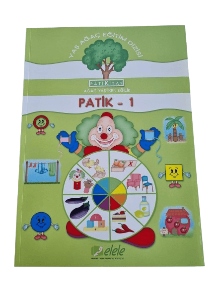 Yaş Ağaç Eğıitim Dizisi Patik (1-2-3-4) Okul Öncesi 4 Kitaplık Etkinlik Öğretici Set