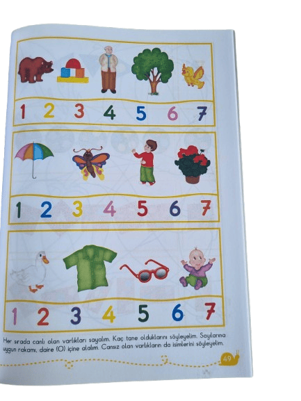 Yaş Ağaç Eğıitim Dizisi Patik (1-2-3-4) Okul Öncesi 4 Kitaplık Etkinlik Öğretici Set
