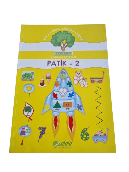 Yaş Ağaç Eğıitim Dizisi Patik (1-2-3-4) Okul Öncesi 4 Kitaplık Etkinlik Öğretici Set