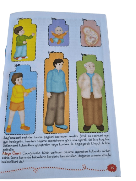 Yaş Ağaç Eğitim Dizisi Birlikte Etkinlikler Okul Öncesi Aile Katılım Etkinlik ve Aktivite Kitabı 56 sf