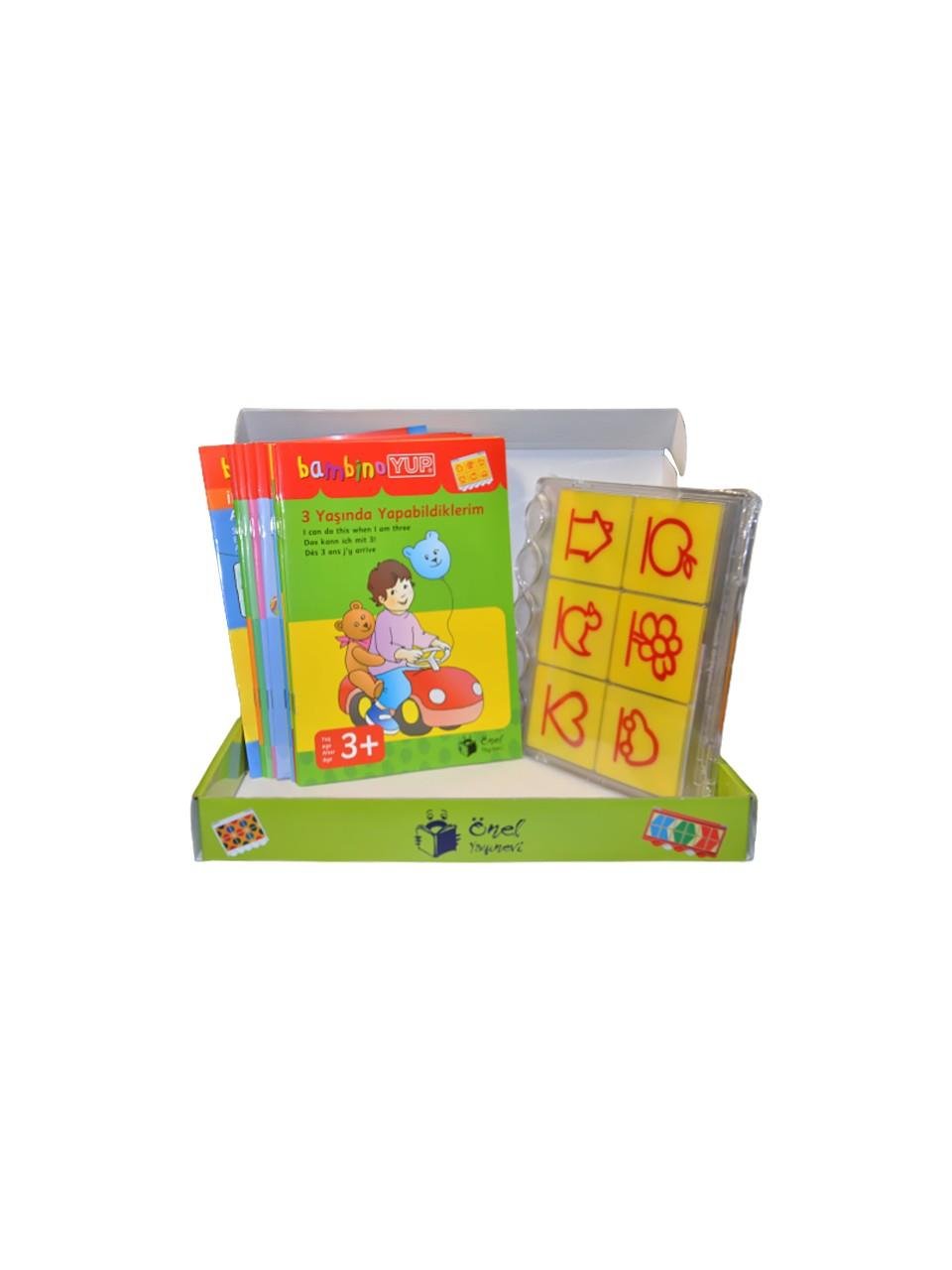 Yeni Bambino yup 3+seti dikkat konsantrasyon ve matematiksel düşünce eğitim seti(10 Kitapçık+Kontrol Kut)