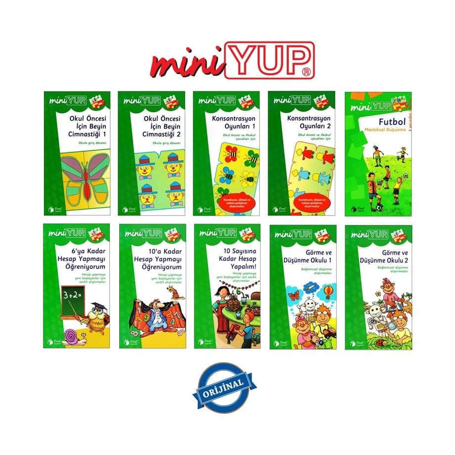 YENİ Bambino yup 4+seti (10 Kitapçık+Kontrol Kut)