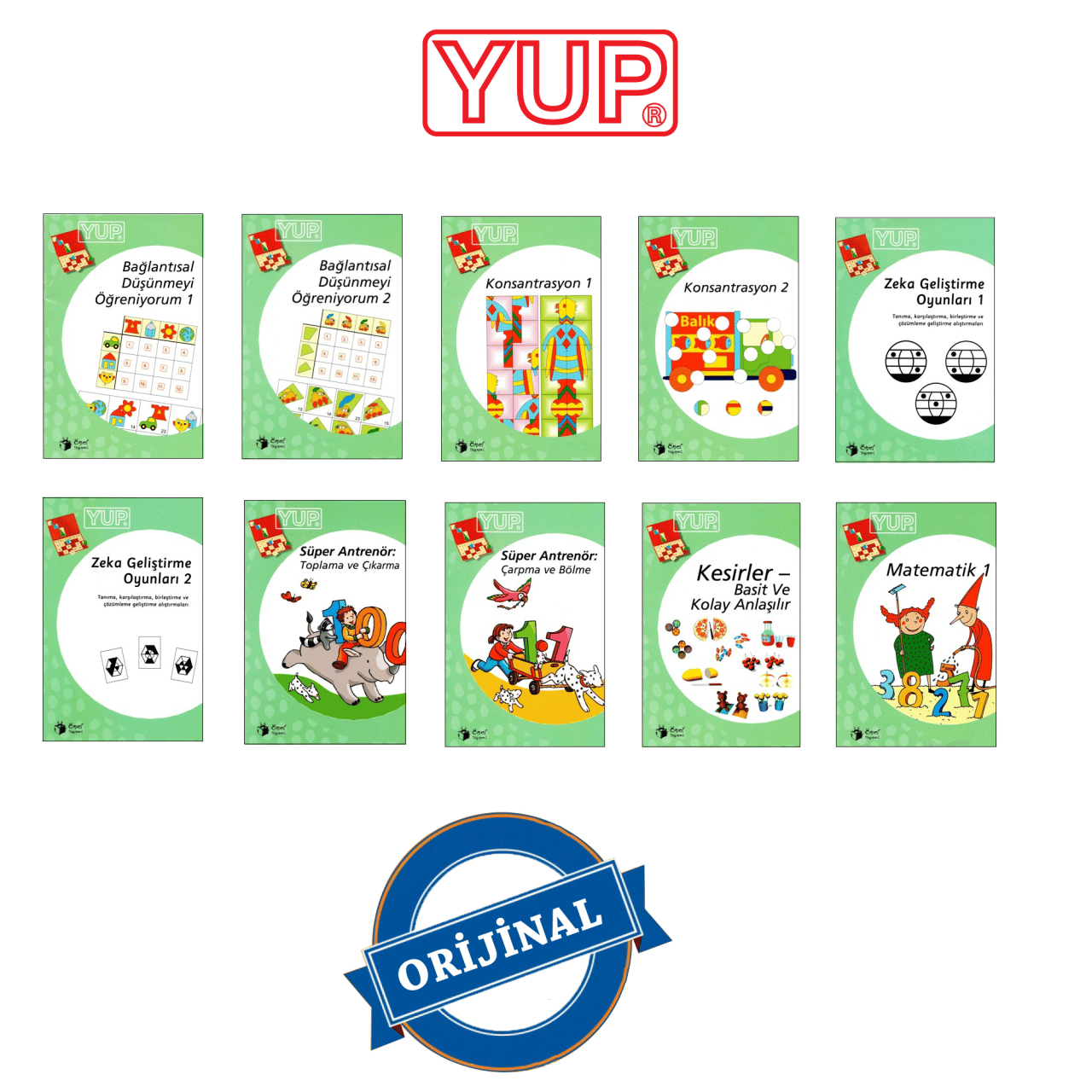 YENİ Yup 09+ Seti (10 Kitapçık + Kontrol Aracı)