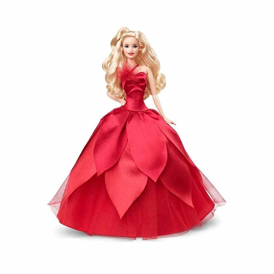 Yılbaşı Barbie 2022 Sarışın Mutlu Yıllar Bebeği