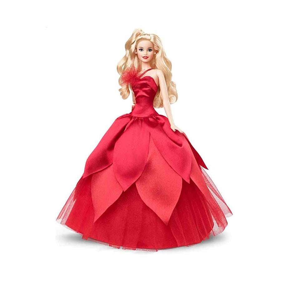 Yılbaşı Barbie 2022 Sarışın Mutlu Yıllar Bebeği