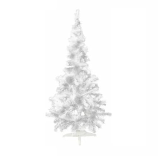 Yılbaşı Çam Ağacı 150cm 280dal Beyaz Plastik Ayak