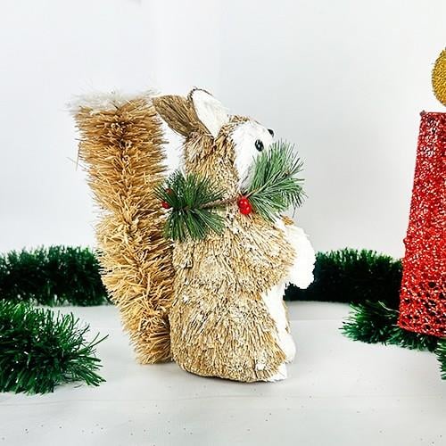 Yılbaşı Dekoratif Yılbaşı sincap 20 cm