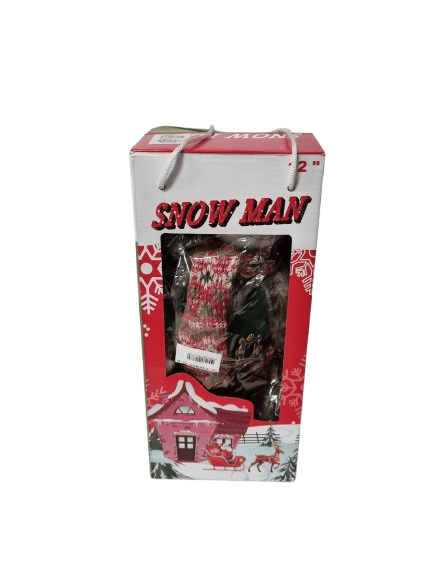 Yılbaşı Figür Kardan Adam Hareketli Müzikli 30cm
