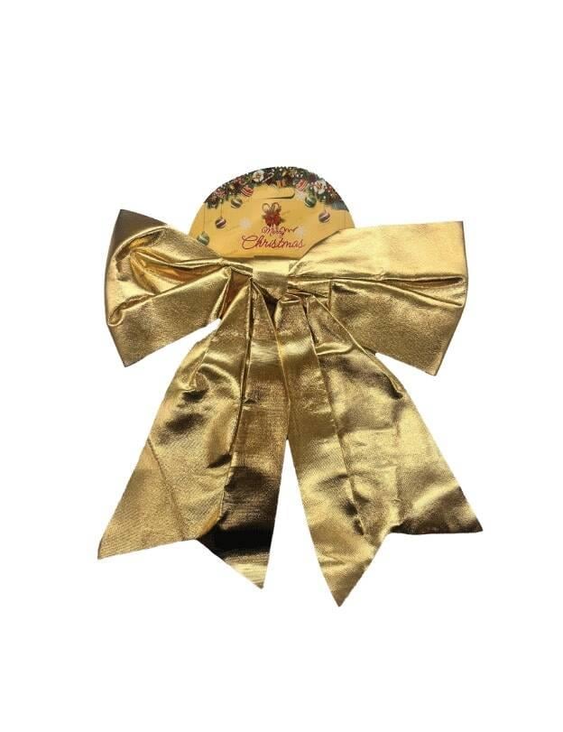 Yılbaşı Fiyonk Saten Parlak 30 Cm Gold