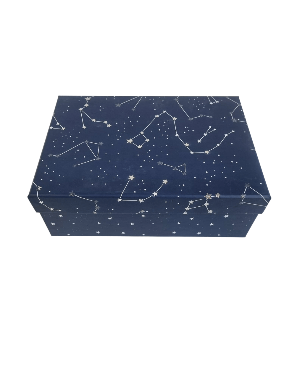 Yılbaşı Hediyelik Lüks Karton Kutu Astroloji Cosmic Temalı Dikdörtgen15,5x22,5x8cm