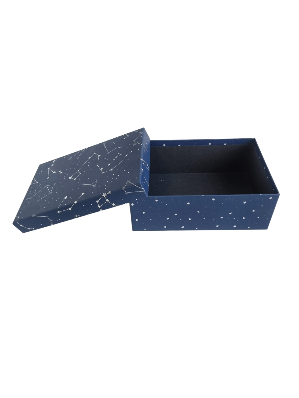 Yılbaşı Hediyelik Lüks Karton Kutu Astroloji Cosmic Temalı Dikdörtgen15,5x22,5x8cm