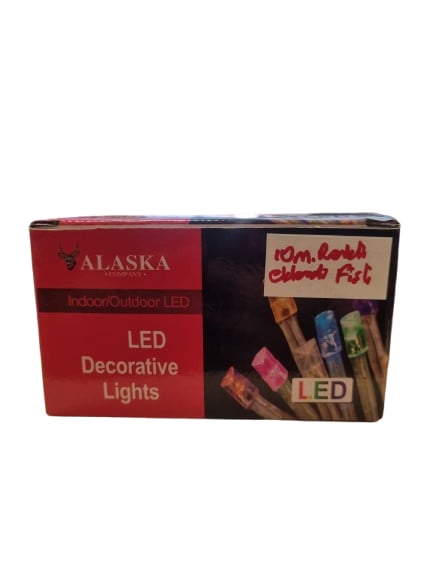 Yılbaşı Işık Led 10 M.Rgb Renkli fonks. ekle.fişli