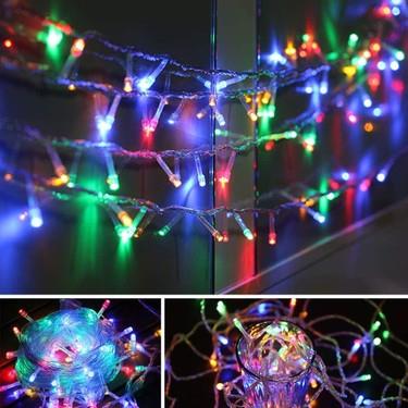 Yılbaşı Işık Led 10 M.Rgb Renkli fonks. ekle.fişli
