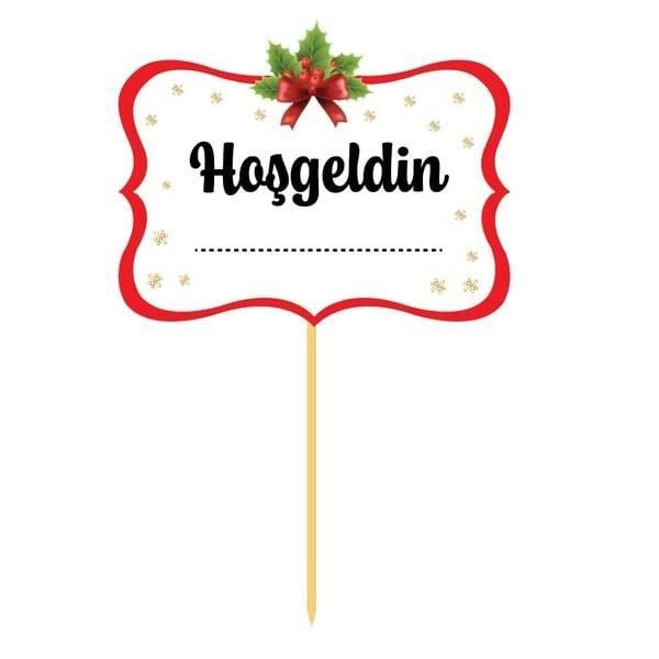 Yılbaşı Konuşma Balonu YENİYILl 5 li Set