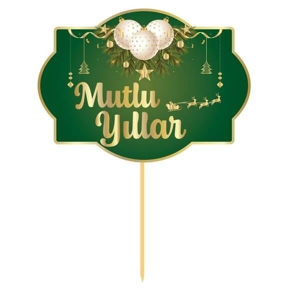 Yılbaşı Konuşma Balonu YENİYILl 5 li Set