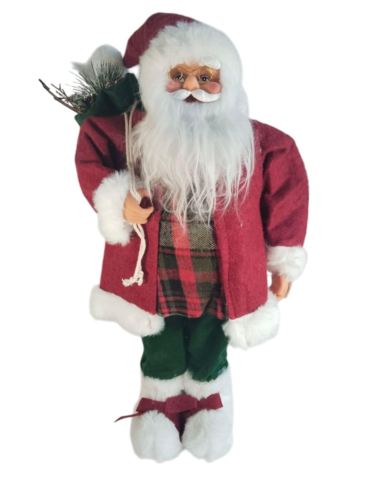 Yılbaşı Noel Baba Kırmızı Ormancı 60cm Noel Baba