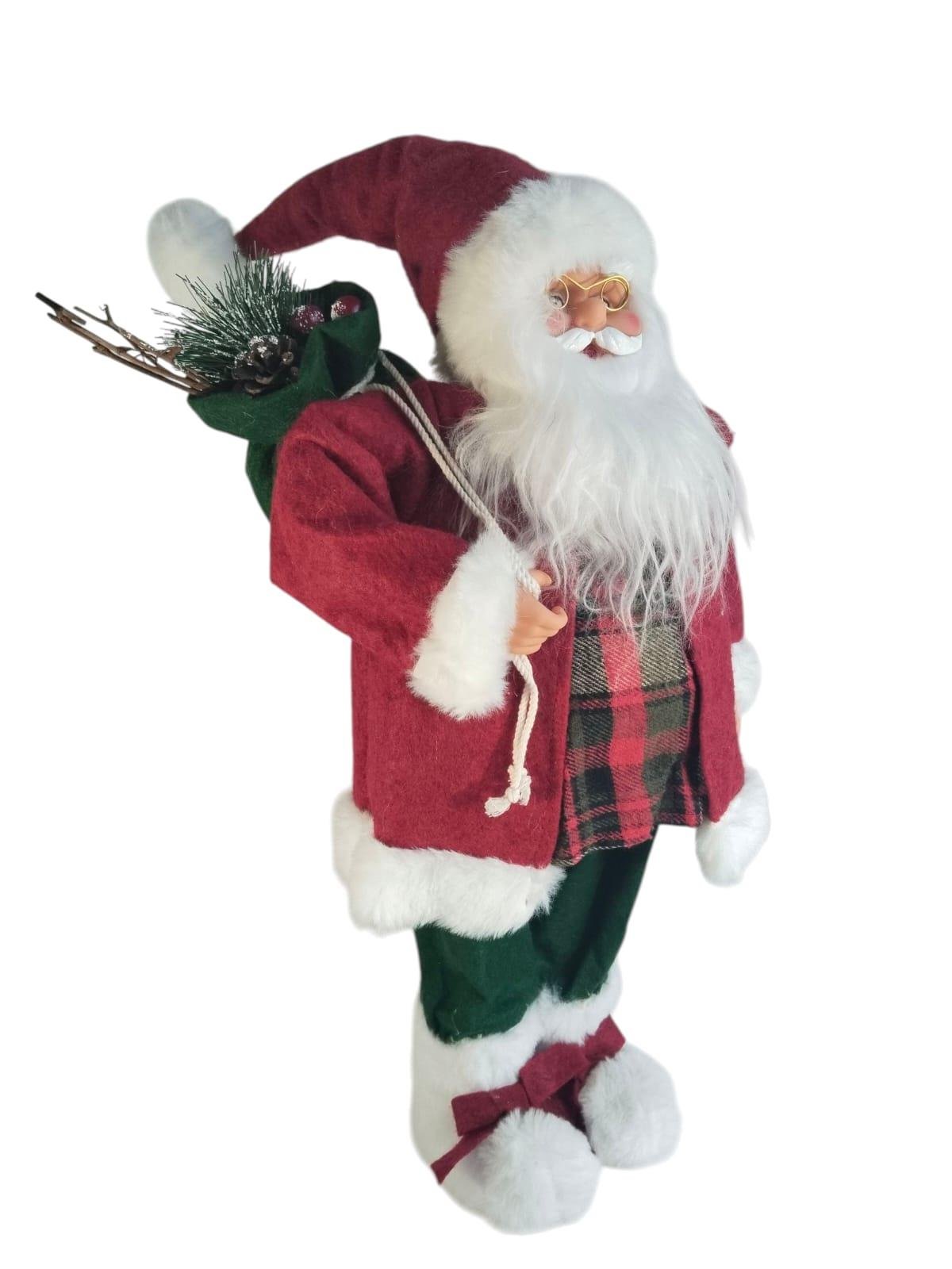 Yılbaşı Noel Baba Kırmızı Ormancı 60cm Noel Baba