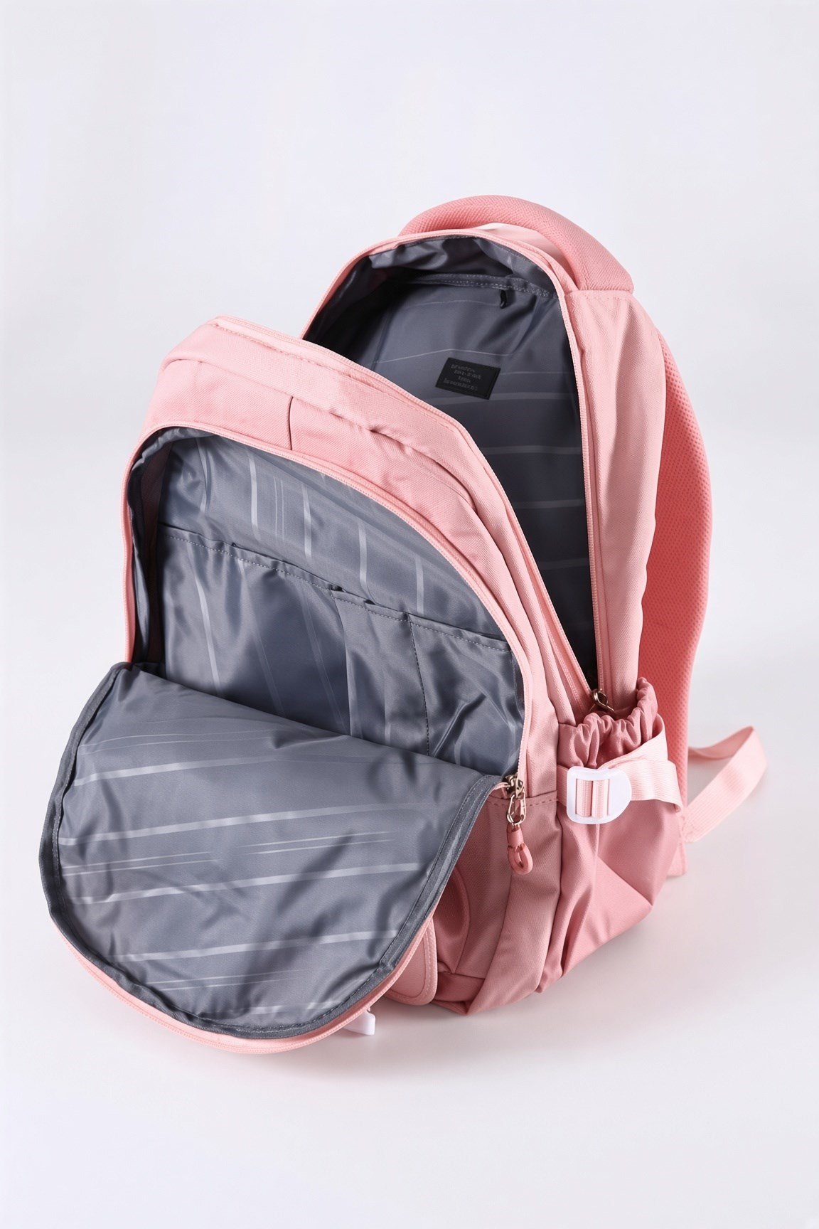 Young 51635 3 gözlü okul-srt çanta PEMBE