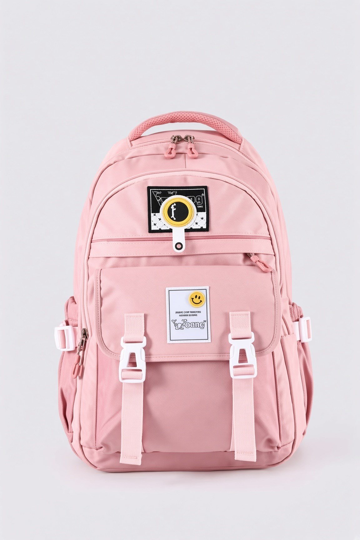 Young 51635 3 gözlü okul-srt çanta PEMBE