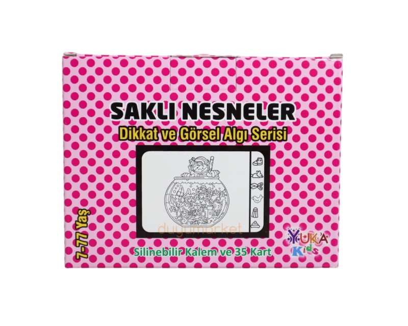 Yuka Saklı Nesneler 7-77 Yaş