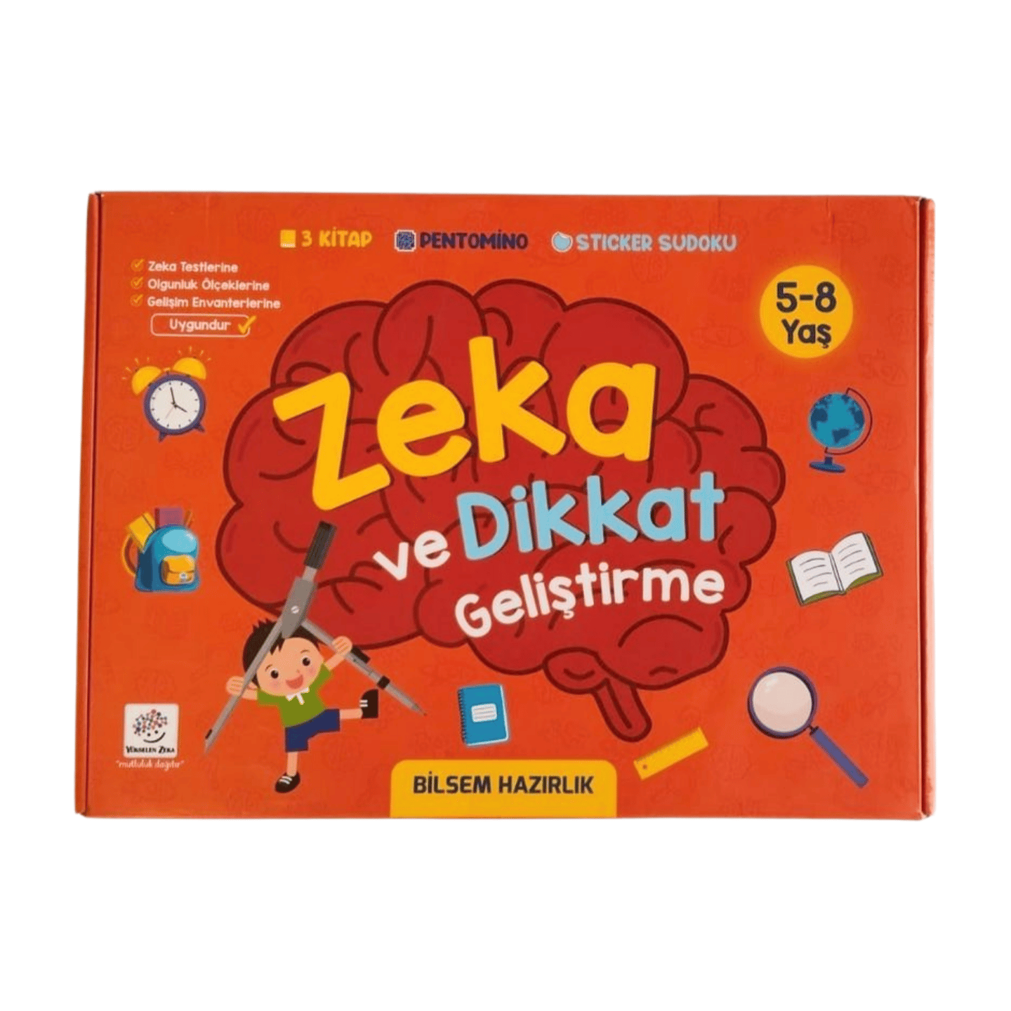 Yükselen Zeka ve Dikkat Geliştirme Seti (5-8Yaş)