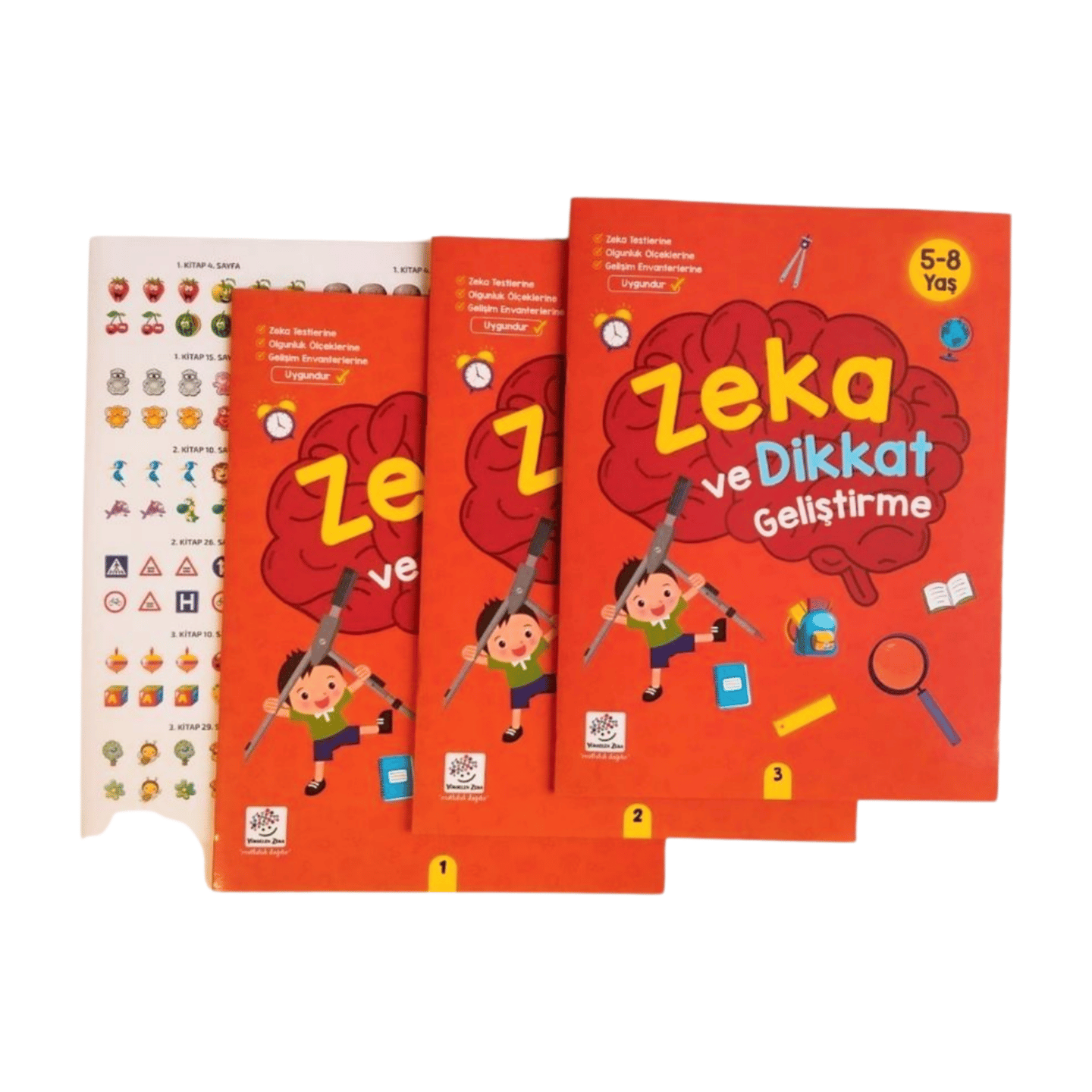 Yükselen Zeka ve Dikkat Geliştirme Seti (5-8Yaş)