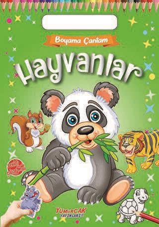 Yumurcak Boyama Çantam - Hayvanlar