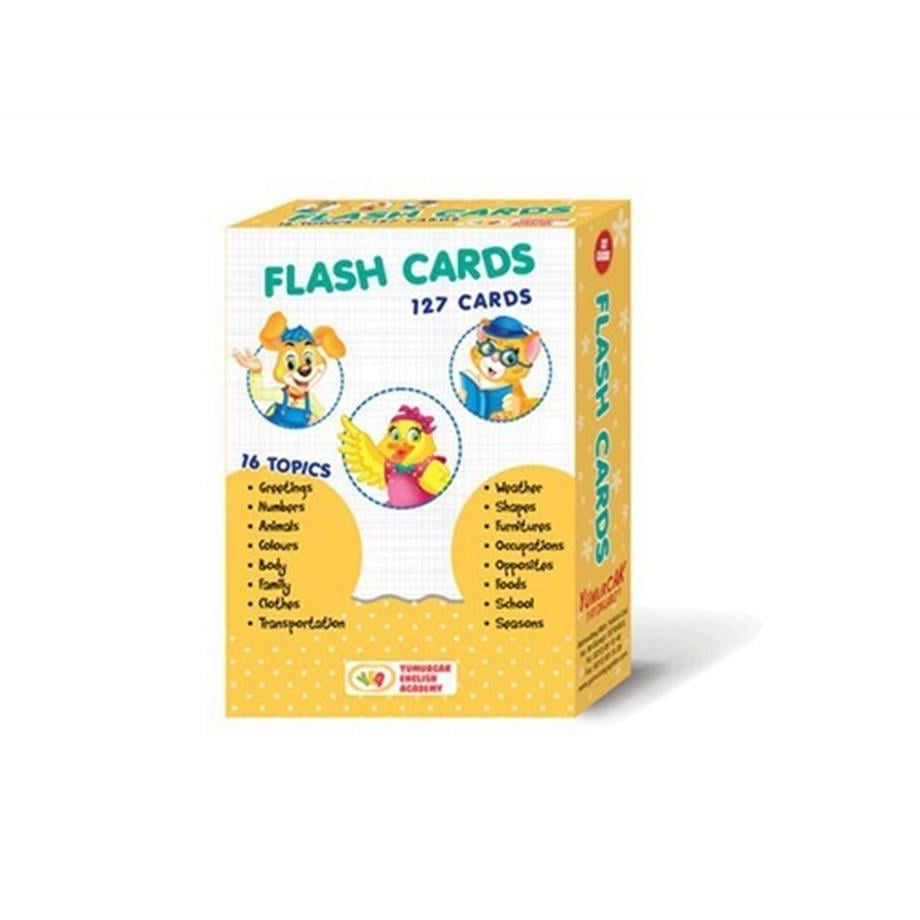 Yumurcak İngilizce Flash Card 127 Kart  