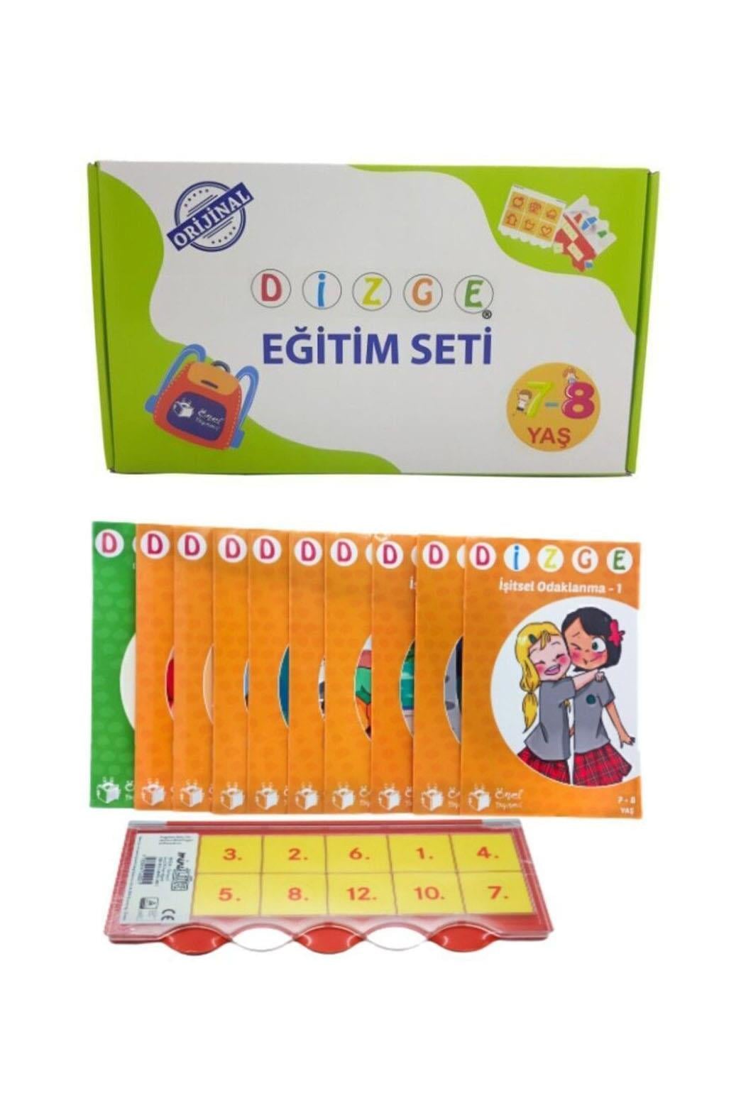 Yup Dizge 7-8 Yaş Eğitim Seti (11 KİTAPÇIK KONTROL ARACI)