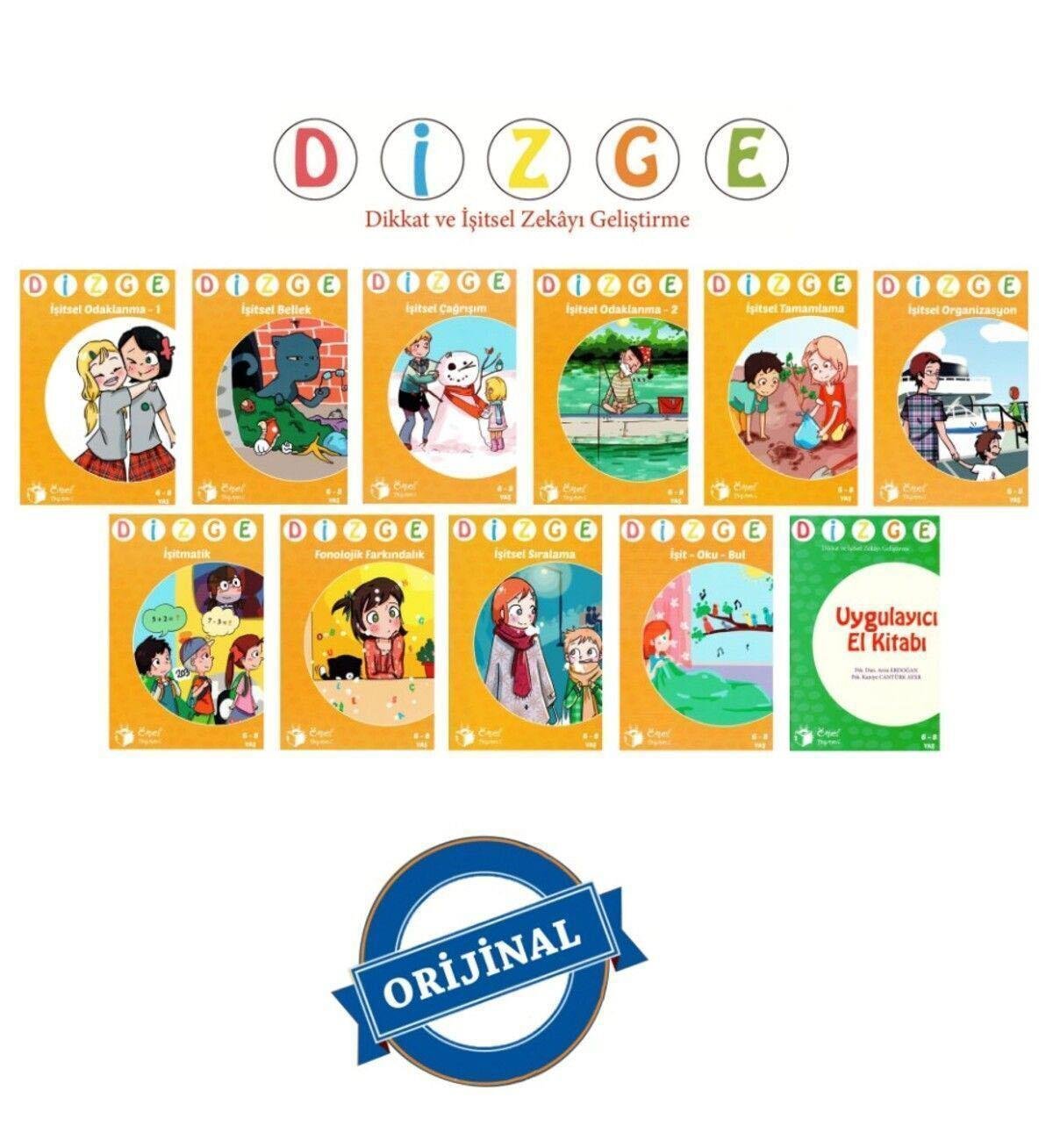 Yup Dizge 7-8 Yaş Eğitim Seti (11 KİTAPÇIK KONTROL ARACI)