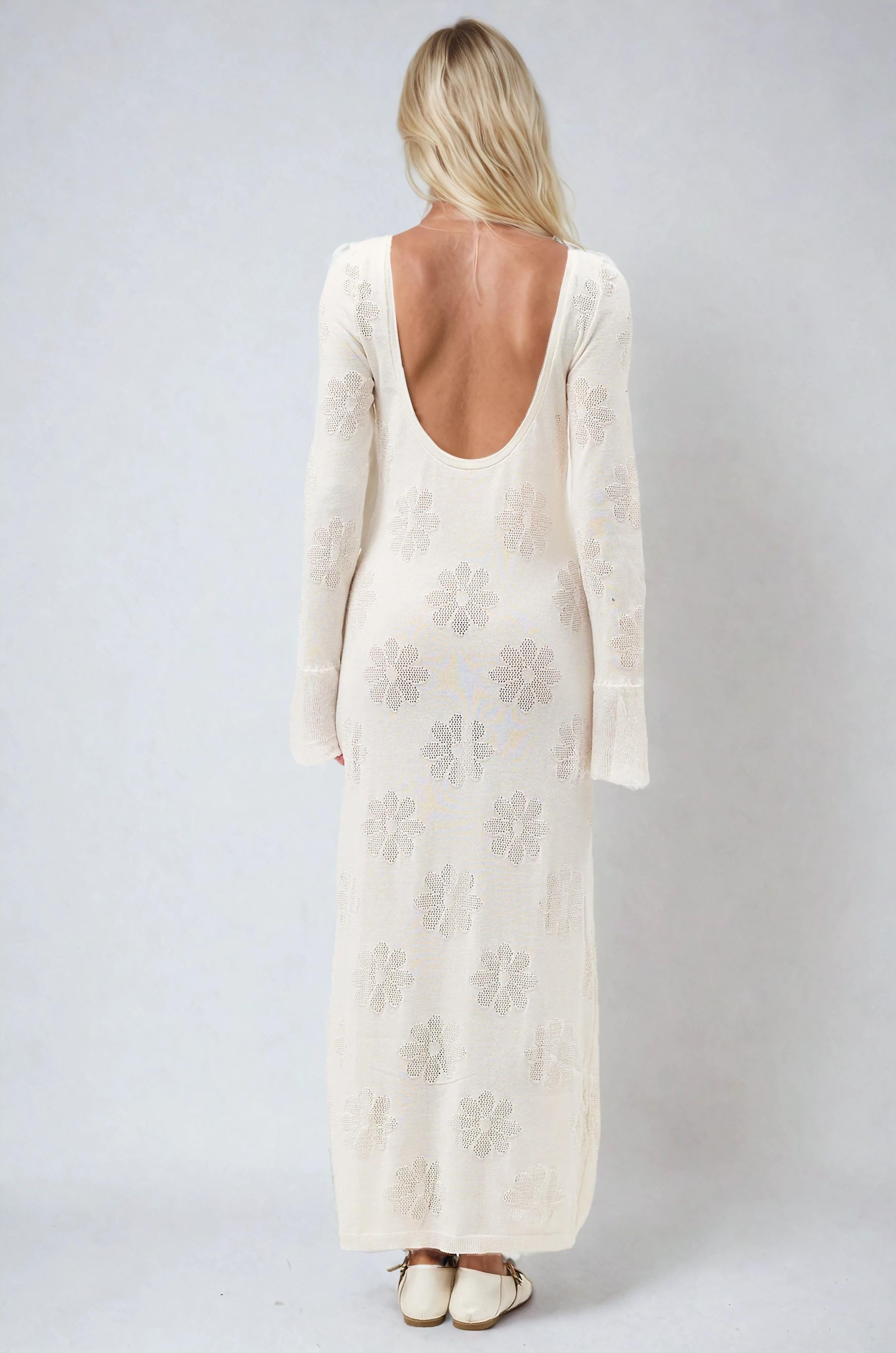Belen Çiçek Desenli Maxi Boy Elbise 2793 R2-J-K2