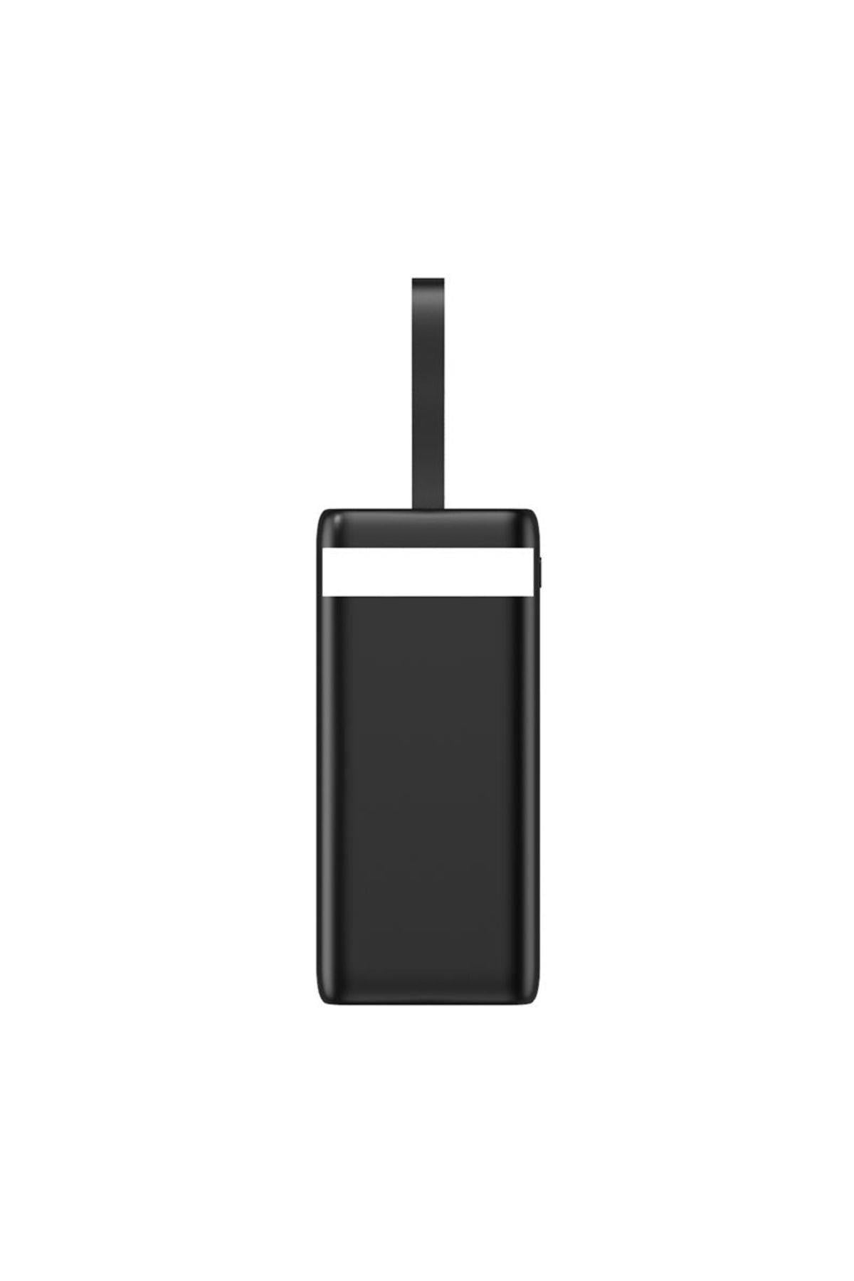 30.000mah Normal Powerbank Led Ekran Göstergeli Işıklı Batarya Şarj Aleti
