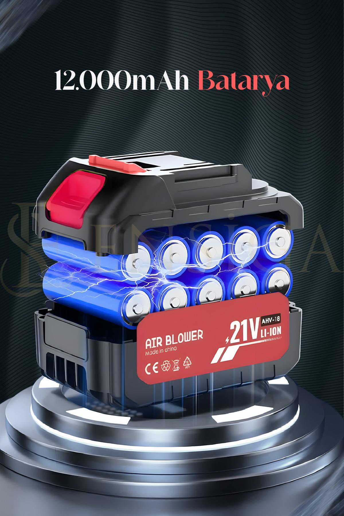 32.000RPM Ahv-18 Hava Üfleyici Turbo Fan