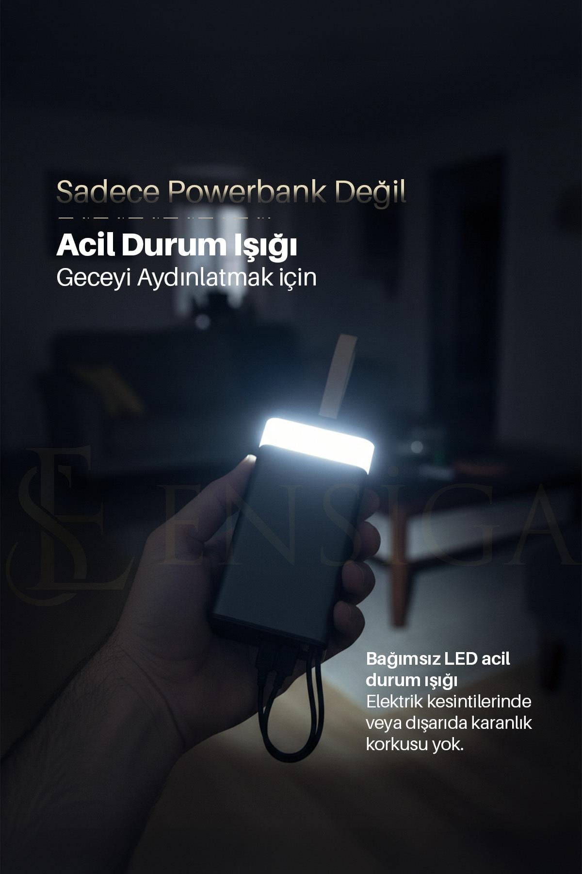 Ape Solar 30.000 Mah Güneş Enerjili Led Işıklı Powerbank Şarj Aleti 2x Usb Çıkışlı Mikro Type-C