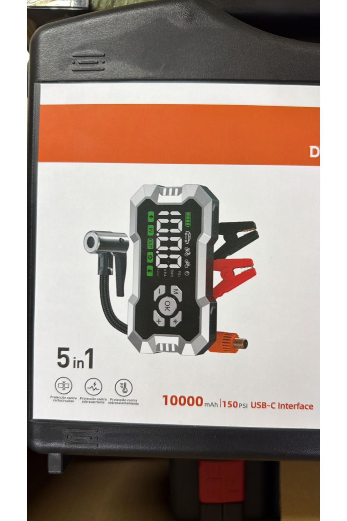 Araç Kompresör 10.000 mah