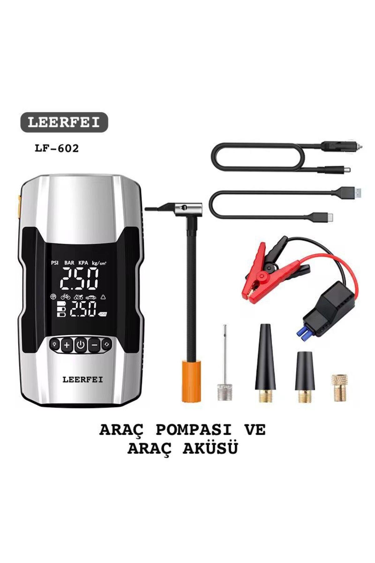 LF-602 Jump Starter Akü Acil Durum Marş