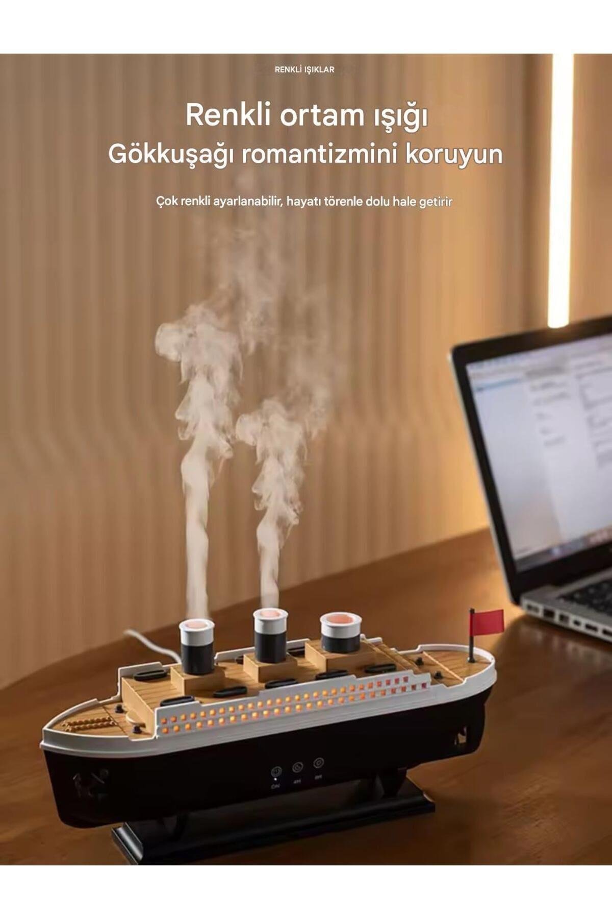 Lüks Okyanus Astar Aroma Hava Nemlendirici Yolcu Gemisi Aromaterapi Difüzör Uzaktan Kumanda