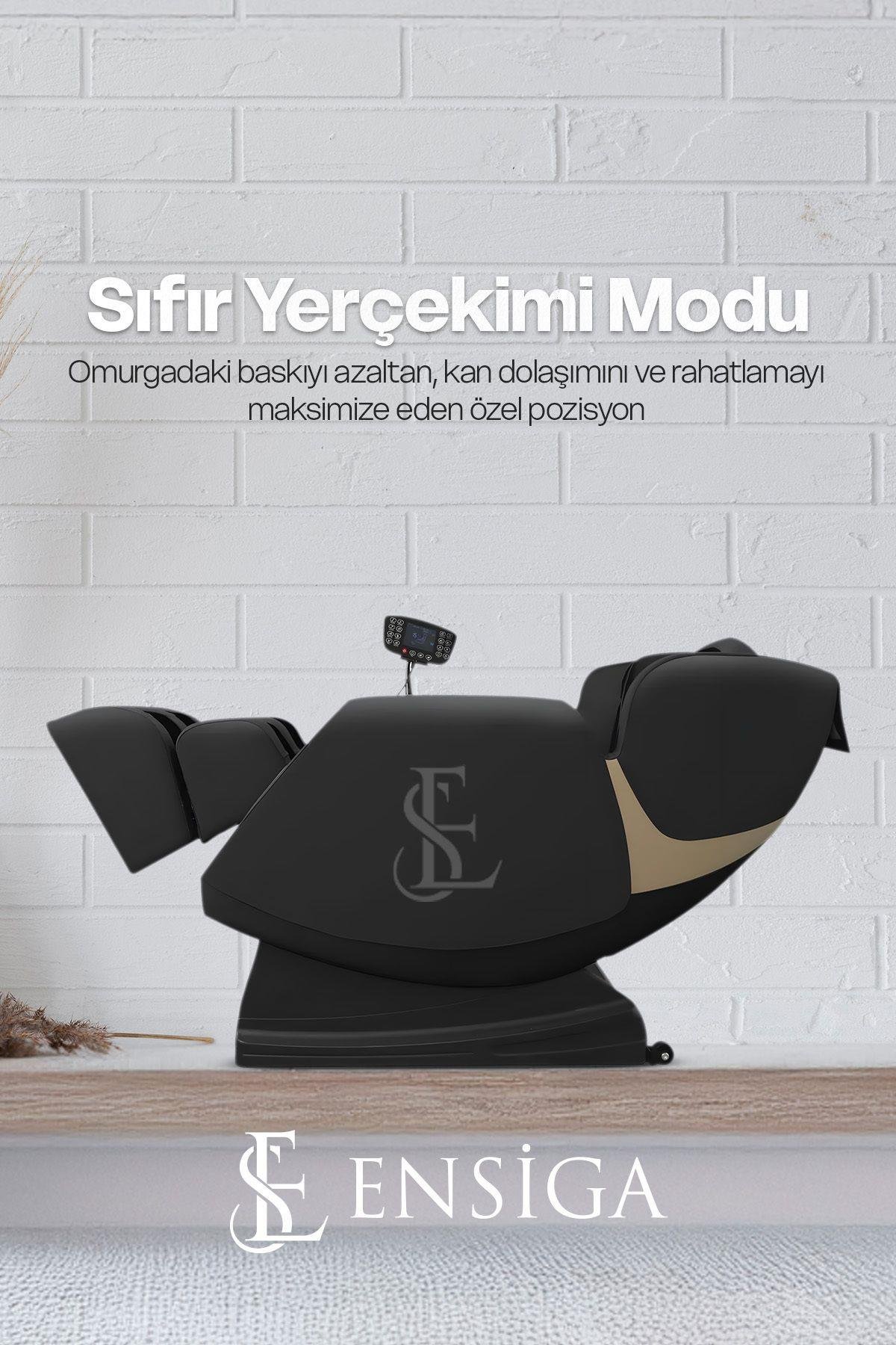 Luxury Profesyonel Isıtmalı Masaj Koltuğu Tüm Vucud Bel Sırt Kol Omuz Kalça Boyun Kafa Masajı