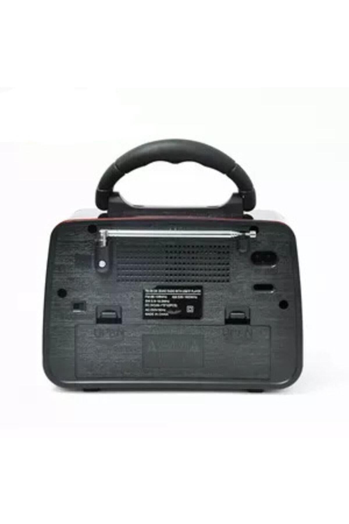 Nostalji Klasik Radyo Ahşap Usb Bluetooth 3 Band Klasik Radyo