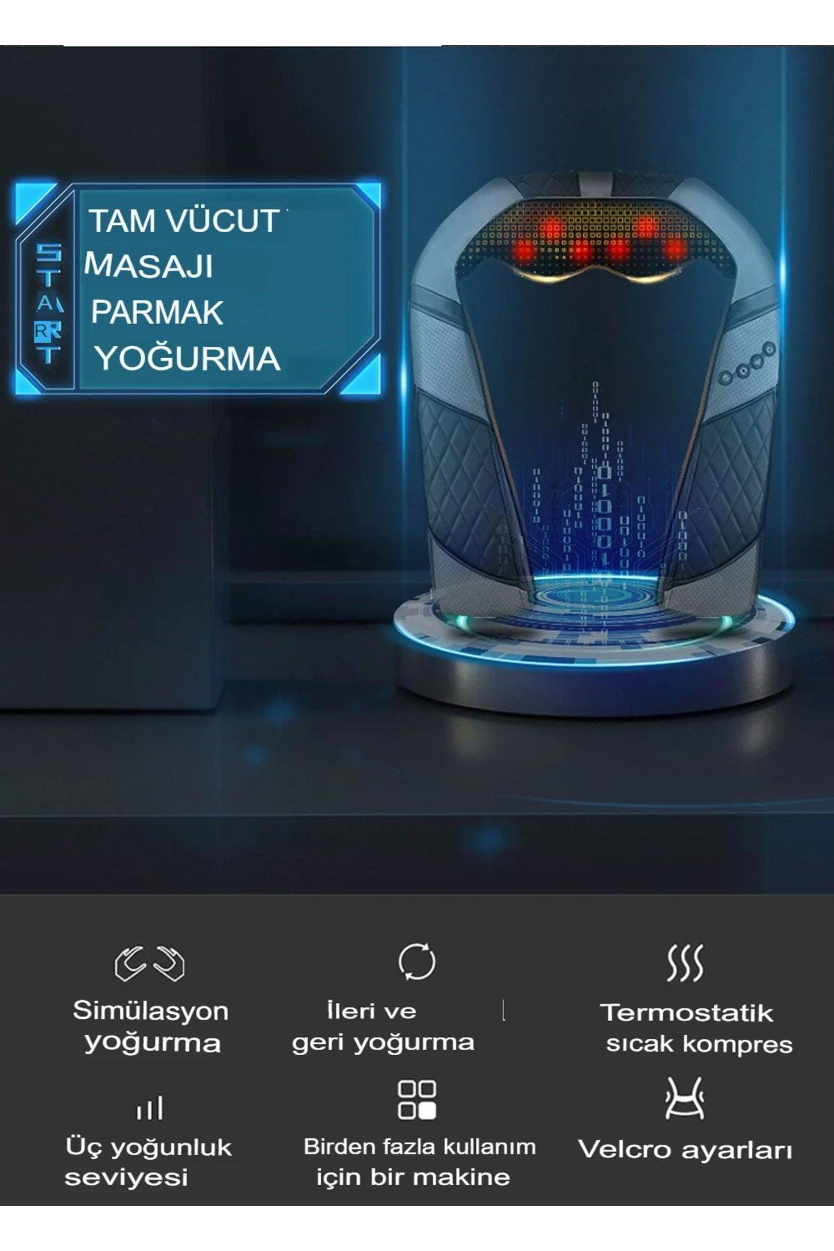 Özel Çantalı Akut Kas Ağrı Masajı Asmalı Boyun Sırt Omuz Ayak Bel Ovmalı Tüm Vucud Masaj Aleti