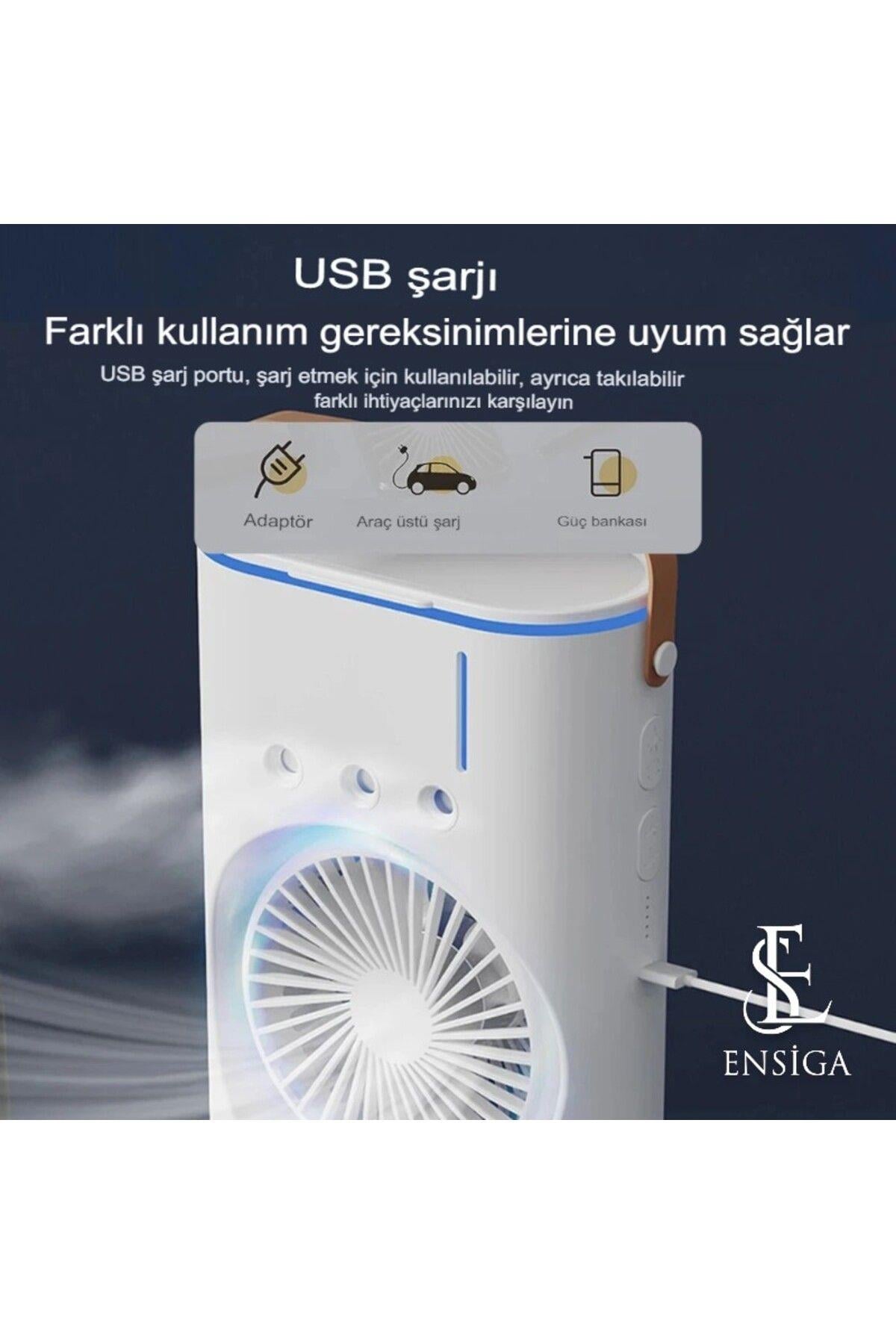 Su Püskürtmeli İki Pervaneli Vantilatör