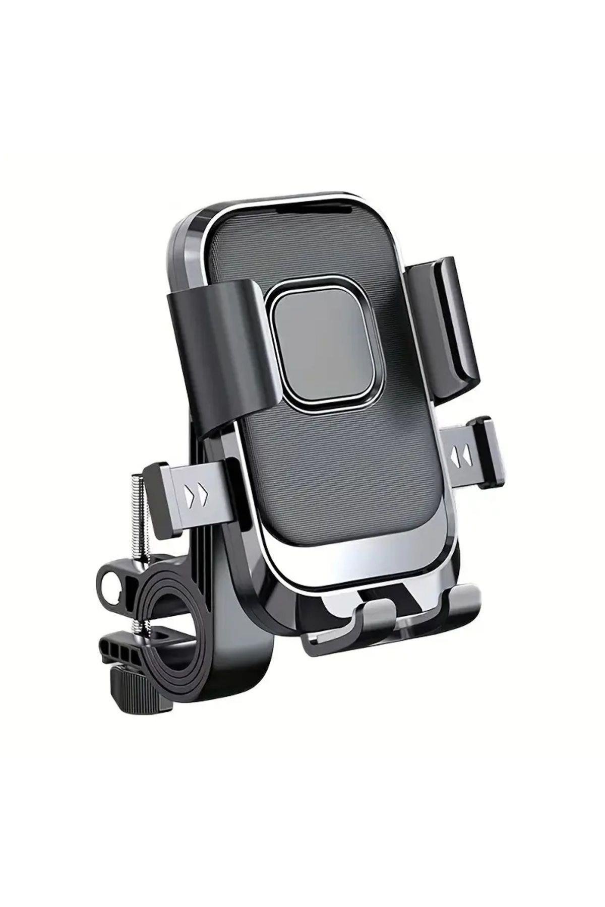 XY-088 Motosiklet & Bisiklet Telefon Tutucu Gidon Bağlantılı