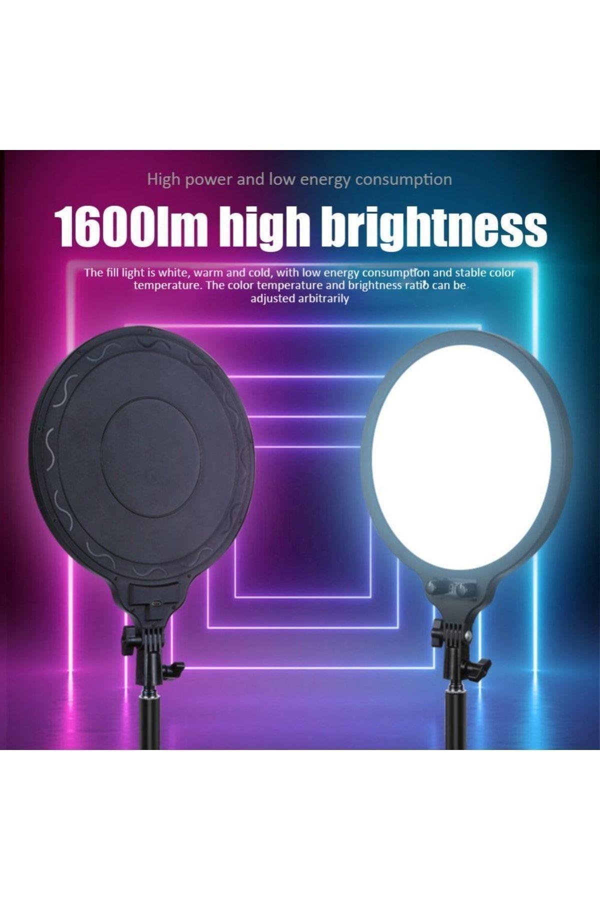 Yeni Profesyonel Ring Light Led Influencer Güzellik Salonu Tatto Tiktok Youtuber Çekim Dolgu Işığı