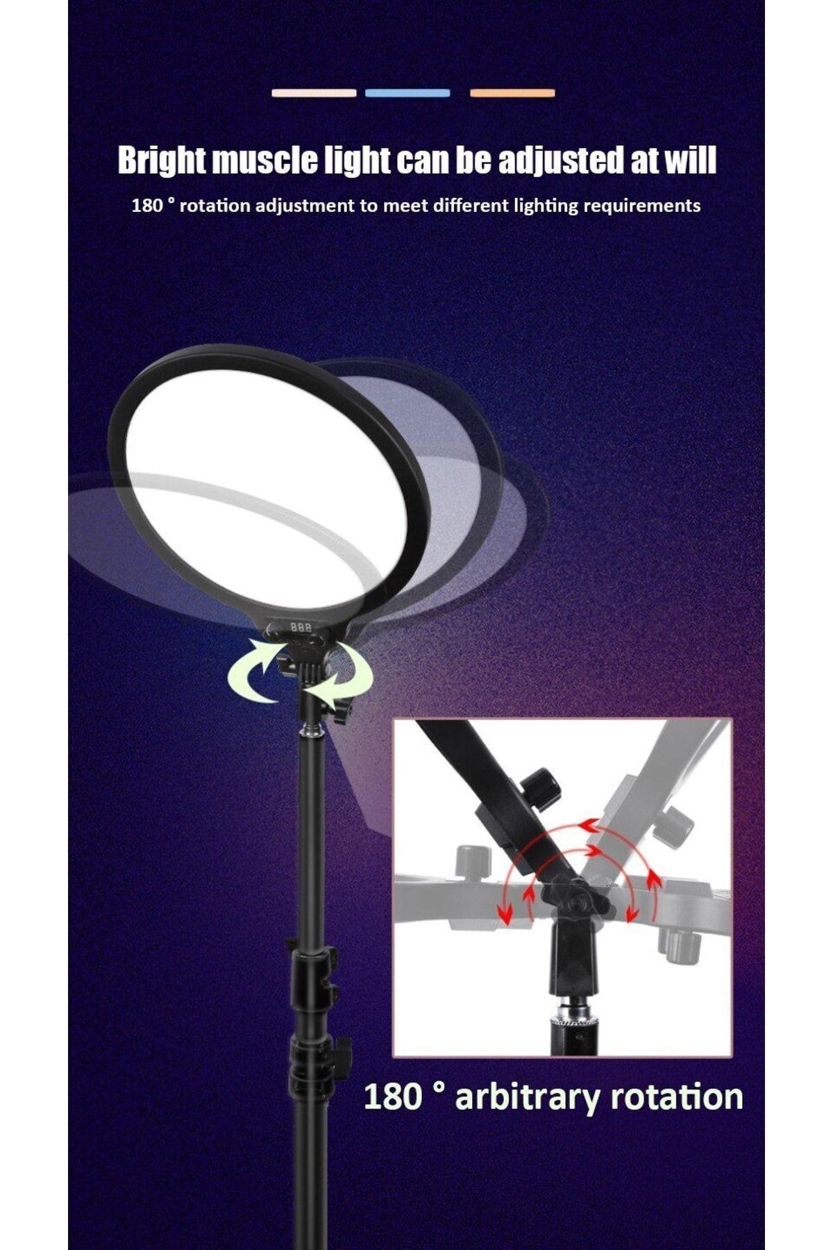 Yeni Profesyonel Ring Light Led Influencer Güzellik Salonu Tatto Tiktok Youtuber Çekim Dolgu Işığı