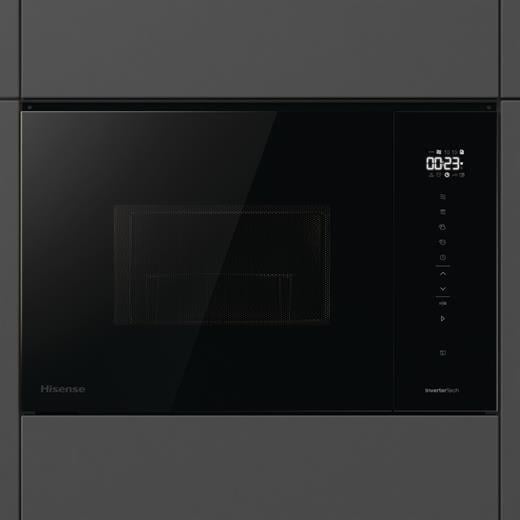 HISENSE BIM325GI63DBG ANKASTRE CAM MİKRODALGA ÖZELLİKLİ FIRIN